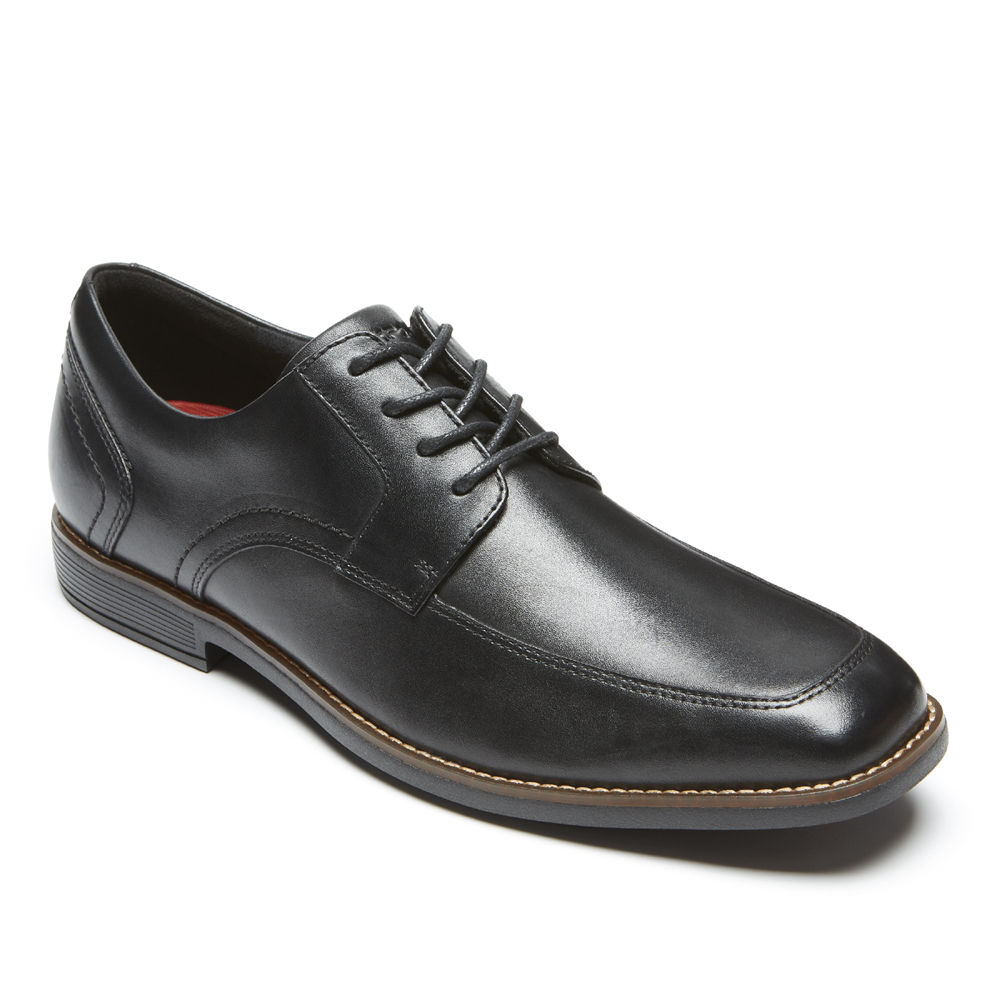 Rockport Oxfords Herre Svart - Slayter Apron Toe - OEMT91056